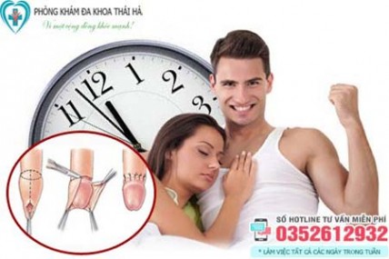 Cắt bao quy đầu quan hệ có lâu hơn không?